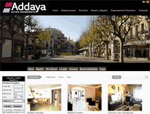 Tablet Screenshot of addayaimmobiliaria.com